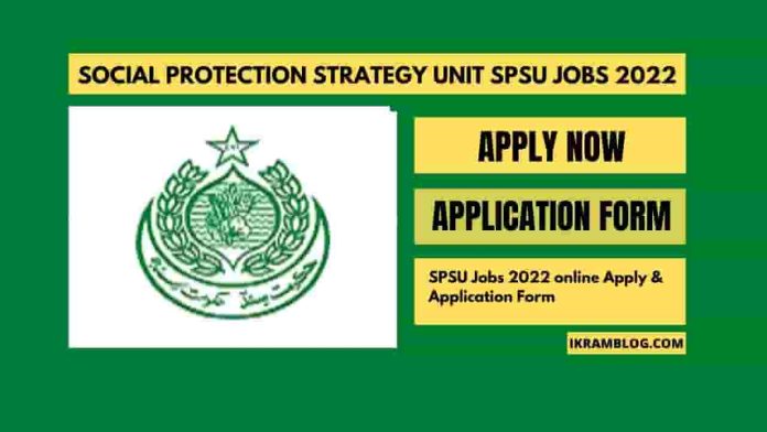 Social Protection Strategy Unit SPSU Jobs 2022